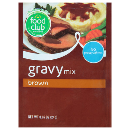 Food Club Brown Gravy Mix 0.87 oz