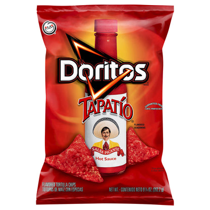 Doritos Flavored Tortilla Chips Tapatio Flavored 9 1/4 Oz