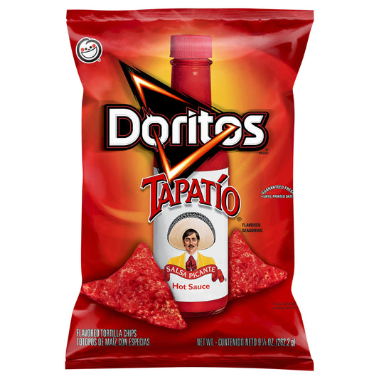 Doritos Flavored Tortilla Chips Tapatio Flavored 9 1/4 Oz