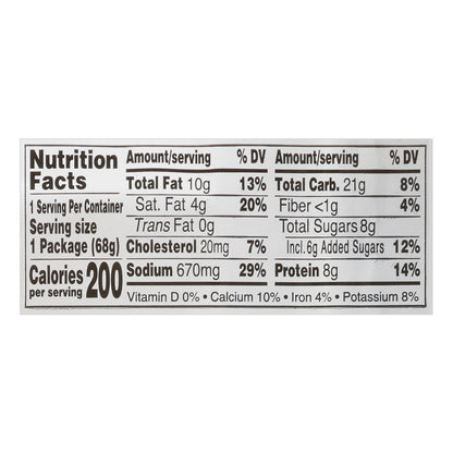 LunchMakers Ham & American Cracker Crunchers with Crackers 2.44 oz