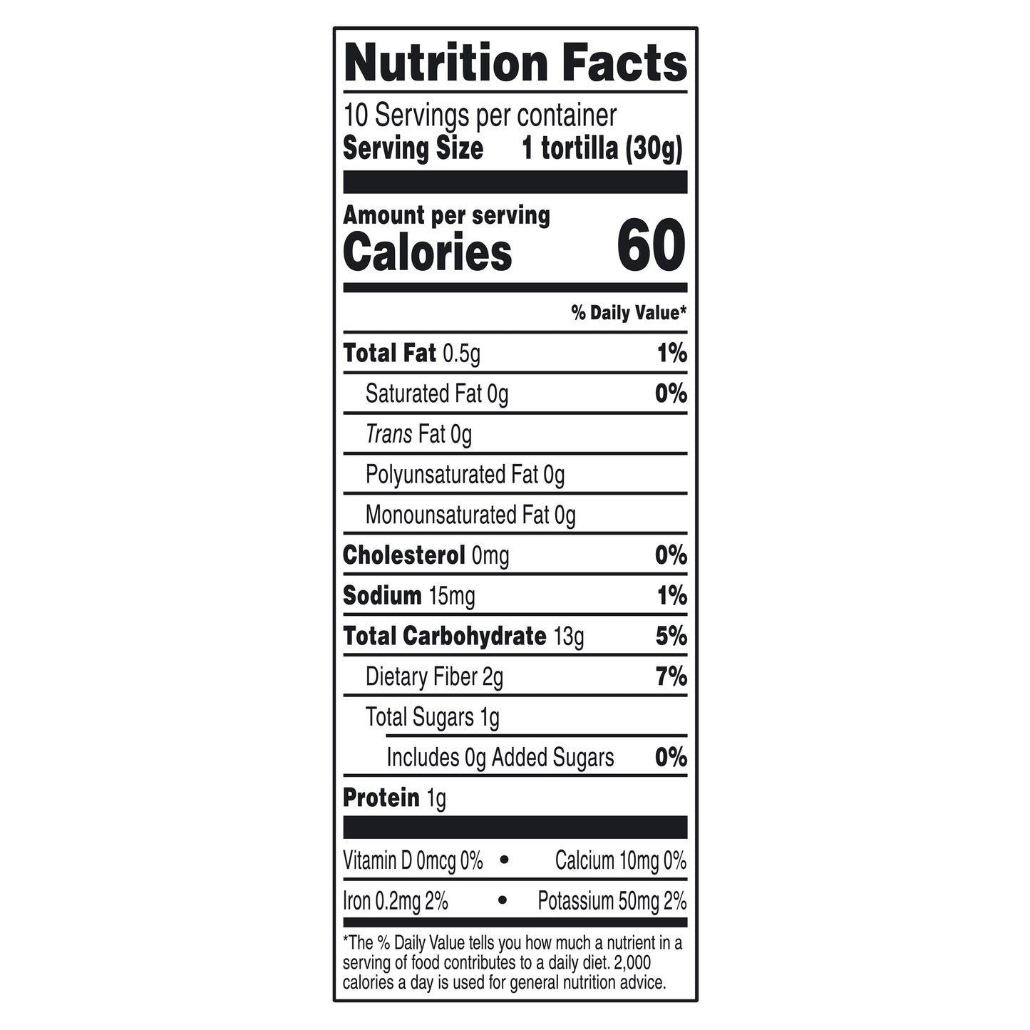 Mission Super Size Yellow Corn Tortillas, 10 Count