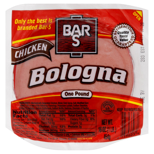 Bar S Bologna 16 oz
