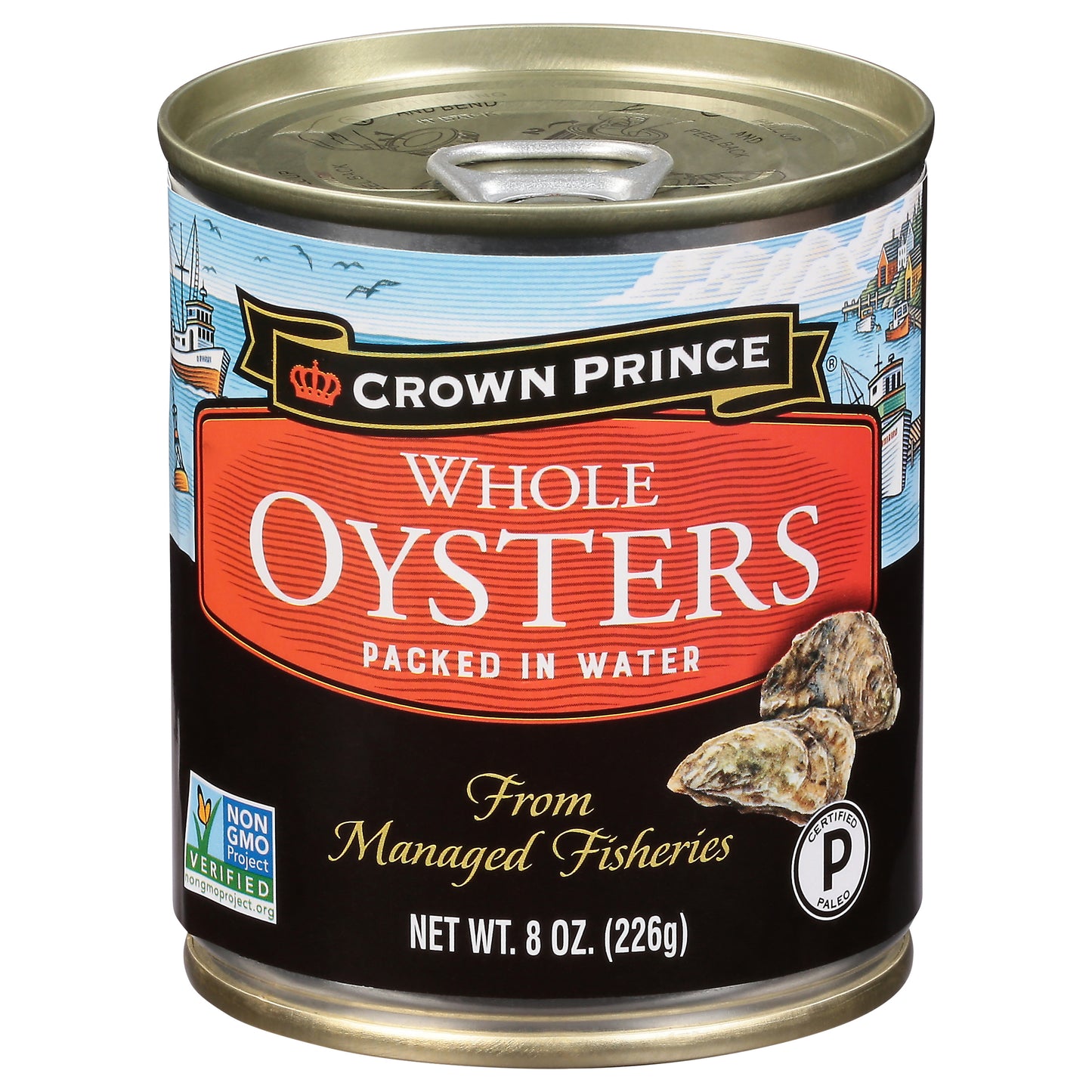 Crown Prince Whole Oysters 8 oz