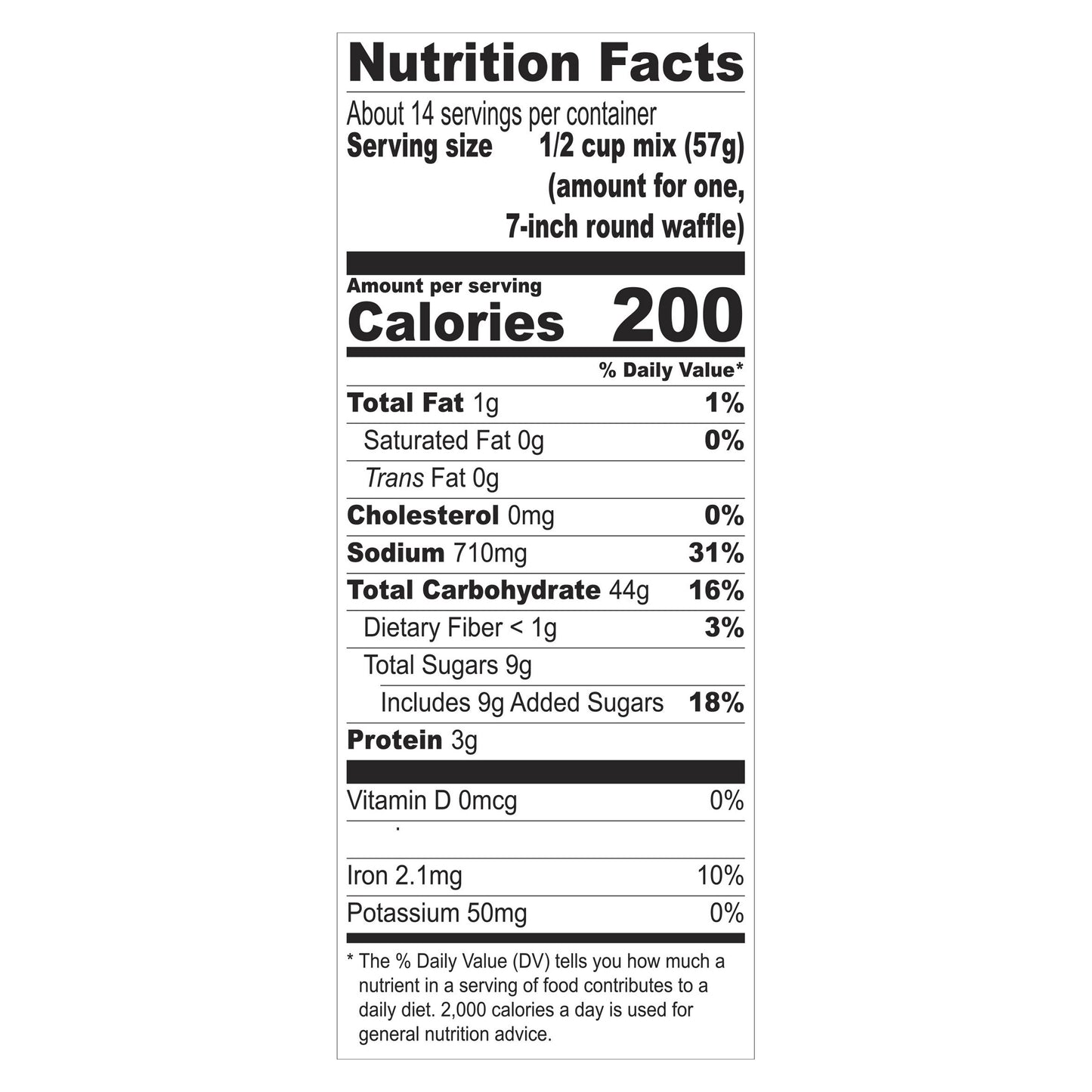 Krusteaz Belgian Waffle Mix