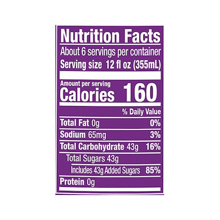 Crush Grape Soda 2 lt