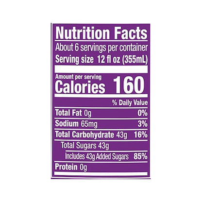 Crush Grape Soda 2 lt