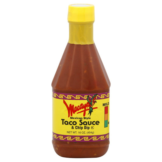 Macayo Taco Sauce & Chip Dip 16 oz - Mild