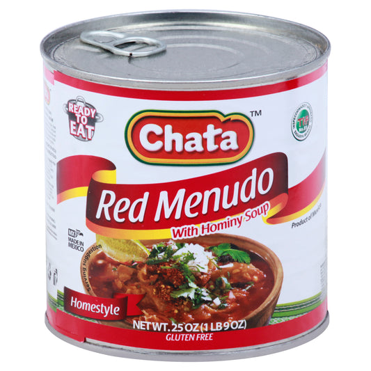 Chata Menudo 25 oz - Red