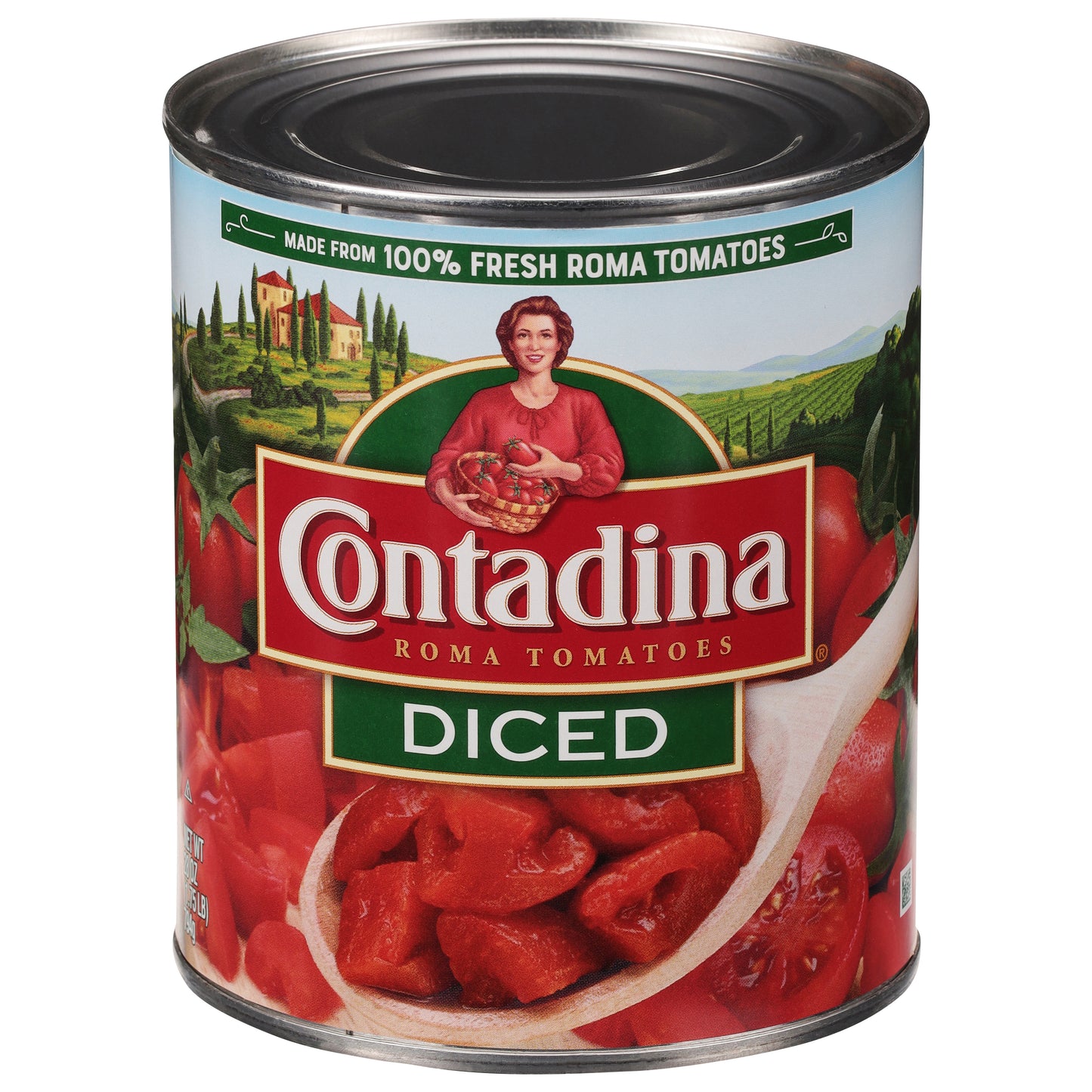 Contadina Diced Roma Tomatoes 28 oz