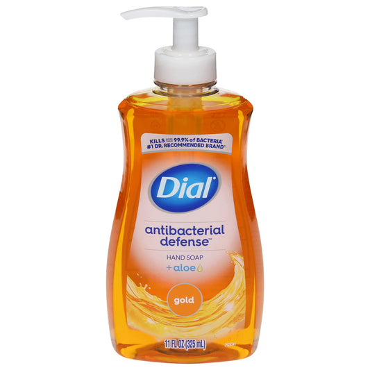 Dial Complete Antibacterial Liquid Hand Soap, Gold, 11 fl oz