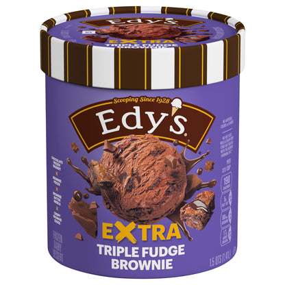 Edy’s Extra Triple Fudge Brownie, 1.5 Qt