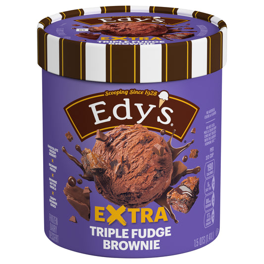 Edy’s Extra Triple Fudge Brownie, 1.5 Qt