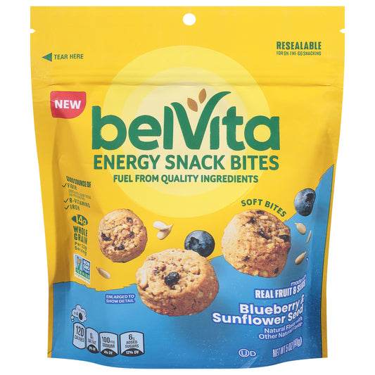 belVita Blueberry & Sunflower Seed Energy Snack Bites 5 oz
