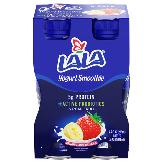 LALA Strawberry Banana Yogurt Smoothie 4 pack