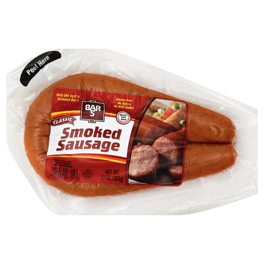 Bar S Sausage 13 oz - Smoked