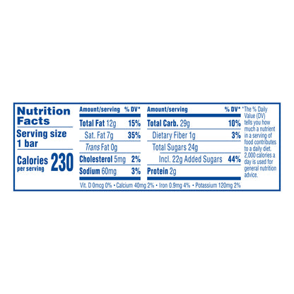 CRUNCH Milk Chocolate and Crisped Rice Full Size Candy Bar
