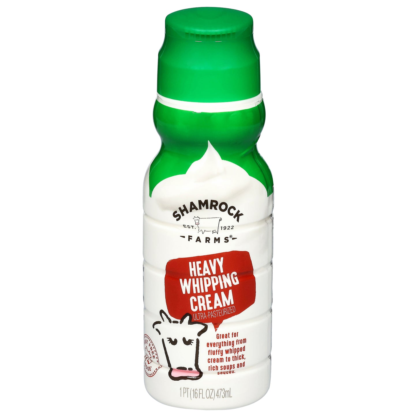 Shamrock Farms Ultra-Pasteurized Heavy Whipping Cream 1 pt