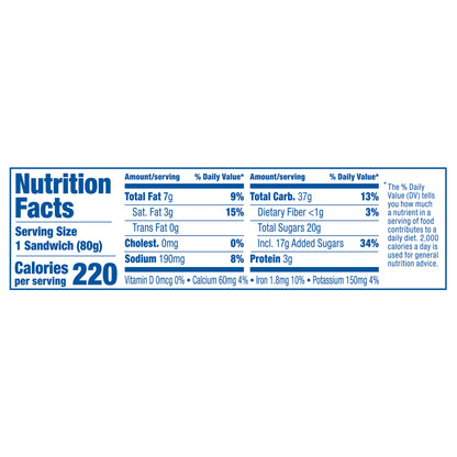 OREO Frozen Dairy Dessert Sandwich, 1 Count