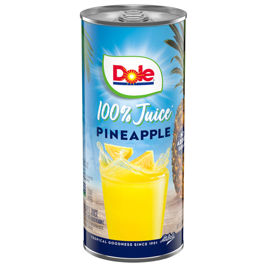Dole Pineapple 100% Juice 8 fl oz