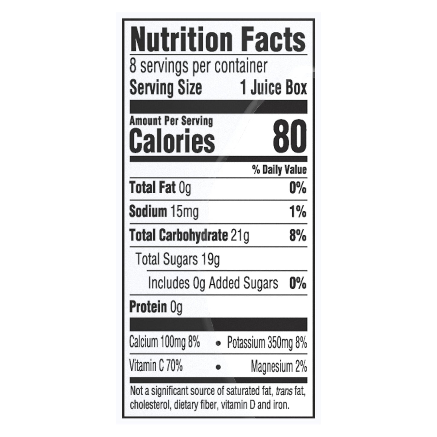 Minute Maid Apple Juice Cartons, 6 fl oz, 8 Pack