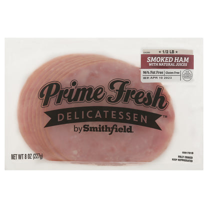 Smithfield Delicatessen Smoked Ham with Natural Juices 8 oz