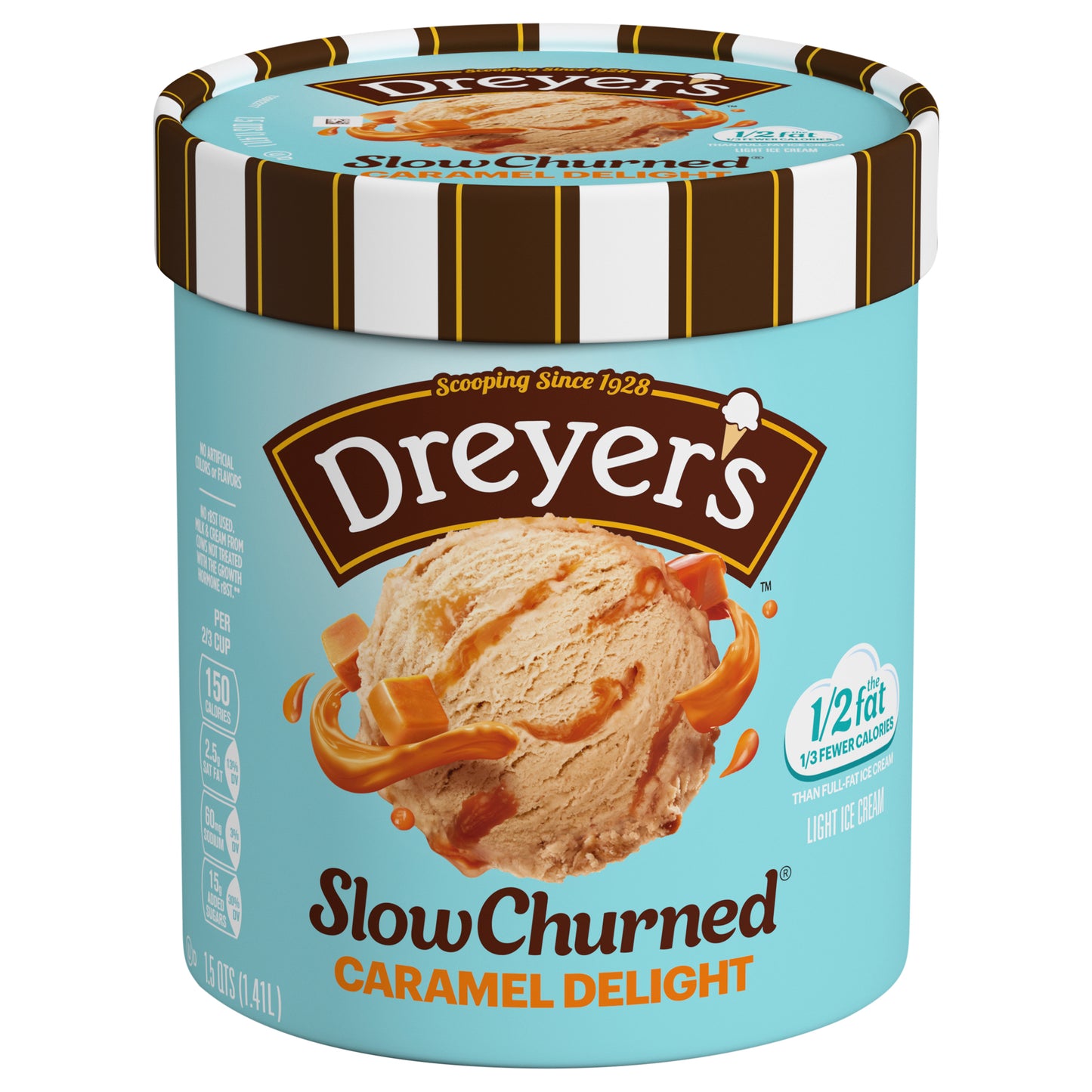 Edy's Slow Churned Light Caramel Delight Ice Cream 1.5 qt