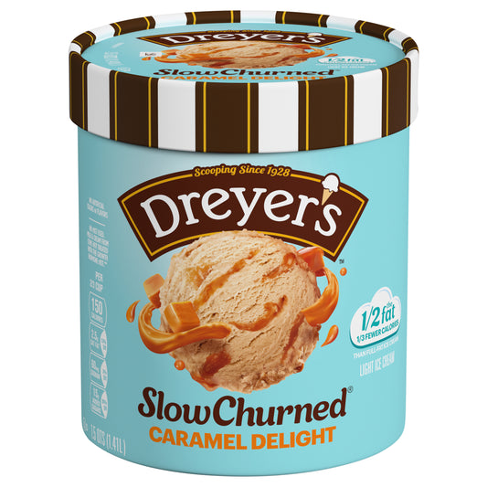 Edy's Slow Churned Light Caramel Delight Ice Cream 1.5 qt