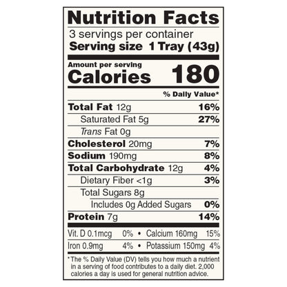 Sargento® Balanced Breaks® Natural Sharp White Cheddar Cheese, Sea-Salted Cashews and Golden Raisin Medley, 3-Pack