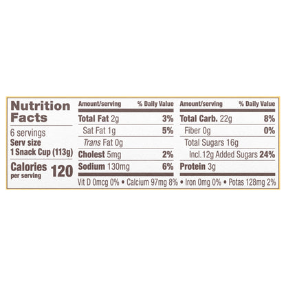 Kozy Shack Tapioca Pudding, Gluten Free Dessert, 4 oz, 6 ct