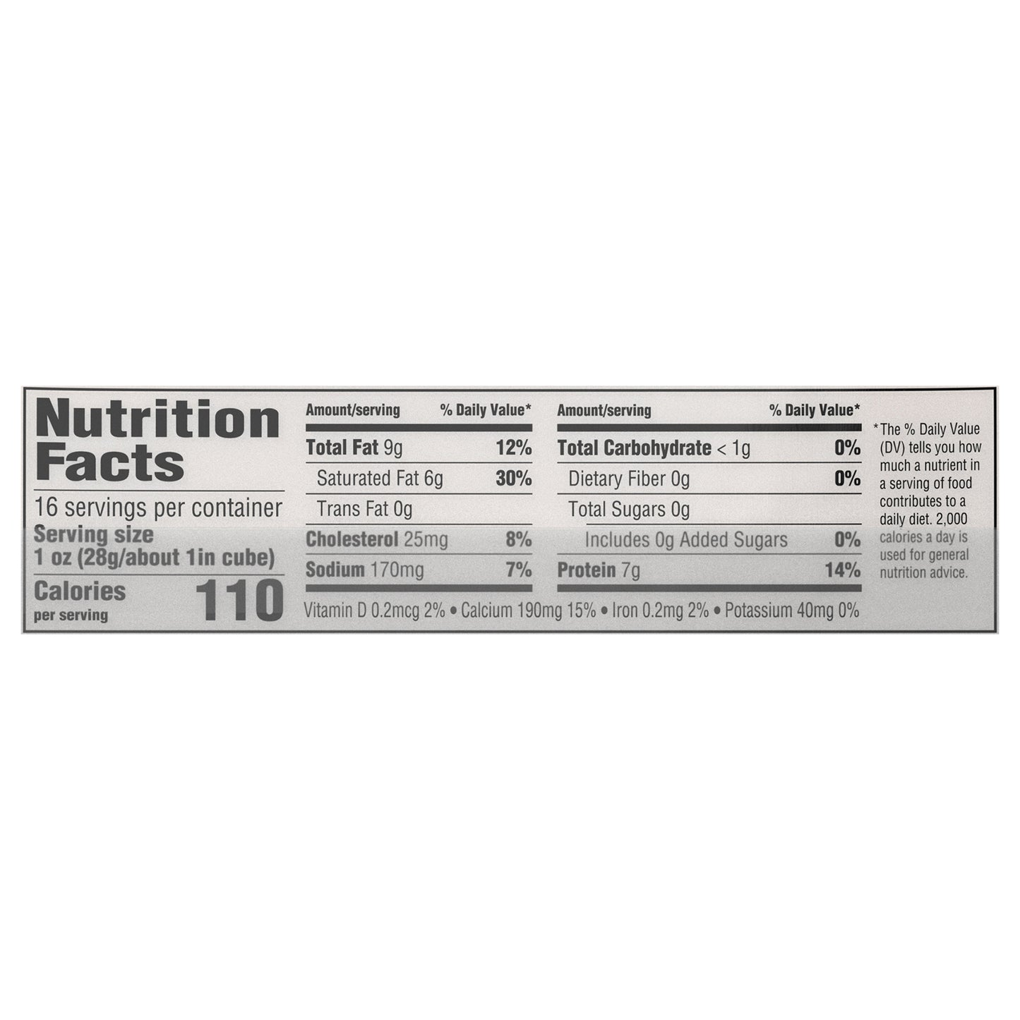 Food Club Colby Cheese 16 oz
