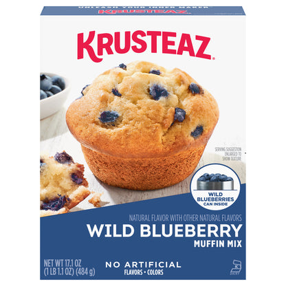 Krusteaz Wild Blueberry Muffin Mix 17.1 oz