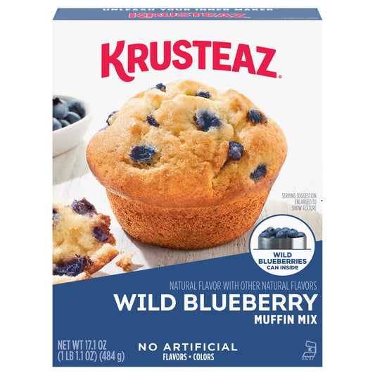 Krusteaz Wild Blueberry Muffin Mix 17.1 oz