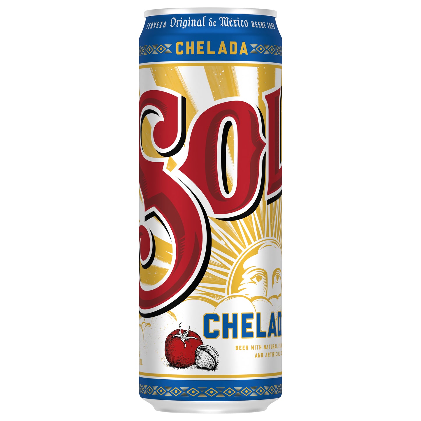 Sol Chelada Beer 24 fl oz