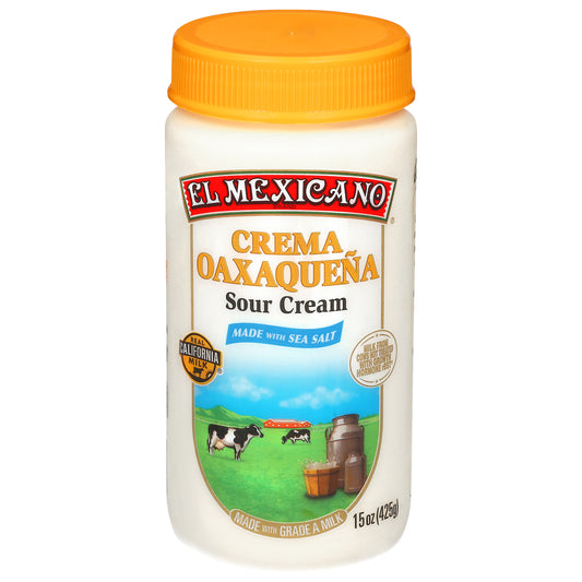 El Mexicano Mexican Style Sour Cream 15 oz