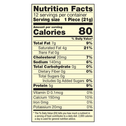Sargento® Pepper Jack Natural Cheese Snack Sticks, 12-Count