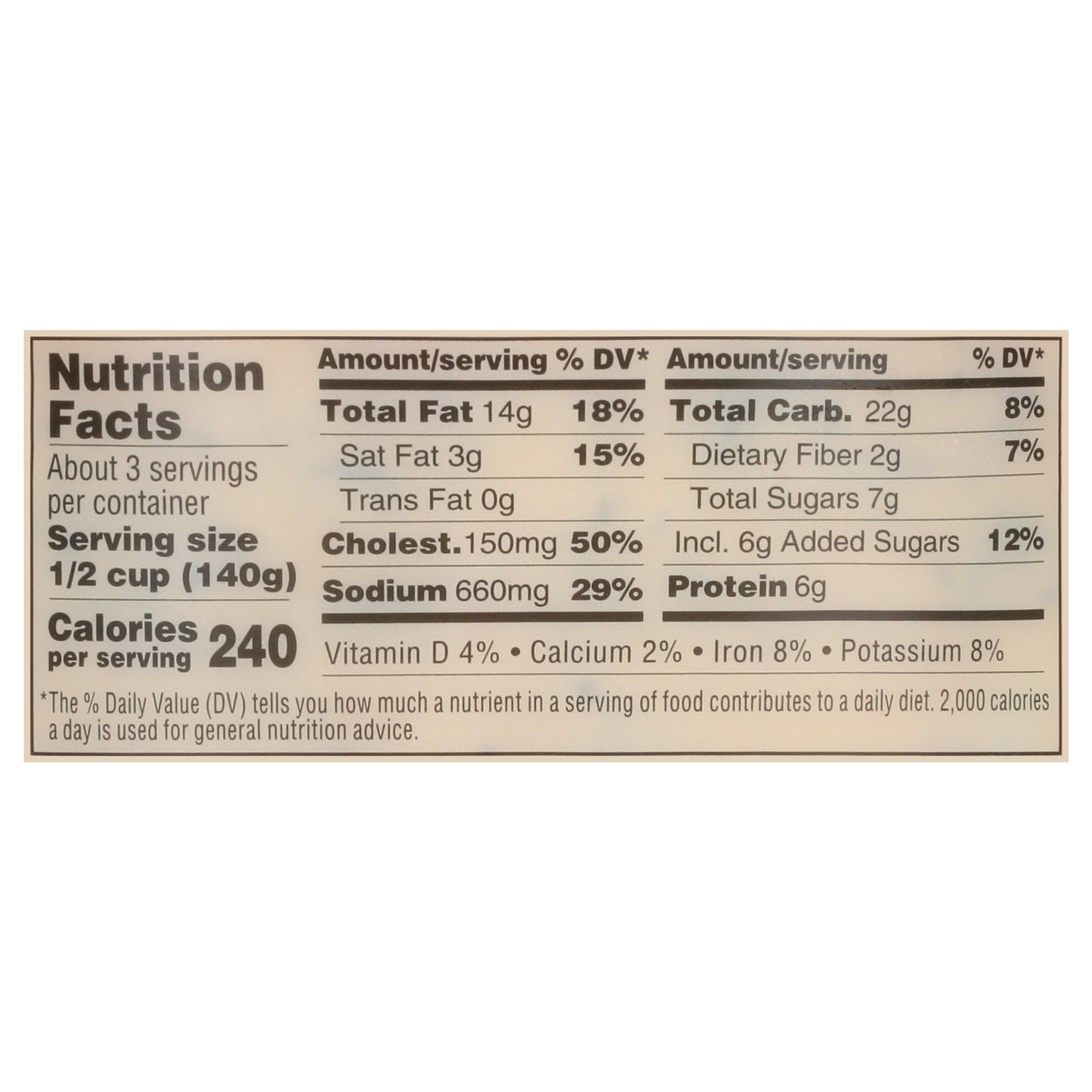 Reser's Deviled Egg Potato Salad 1 lb.