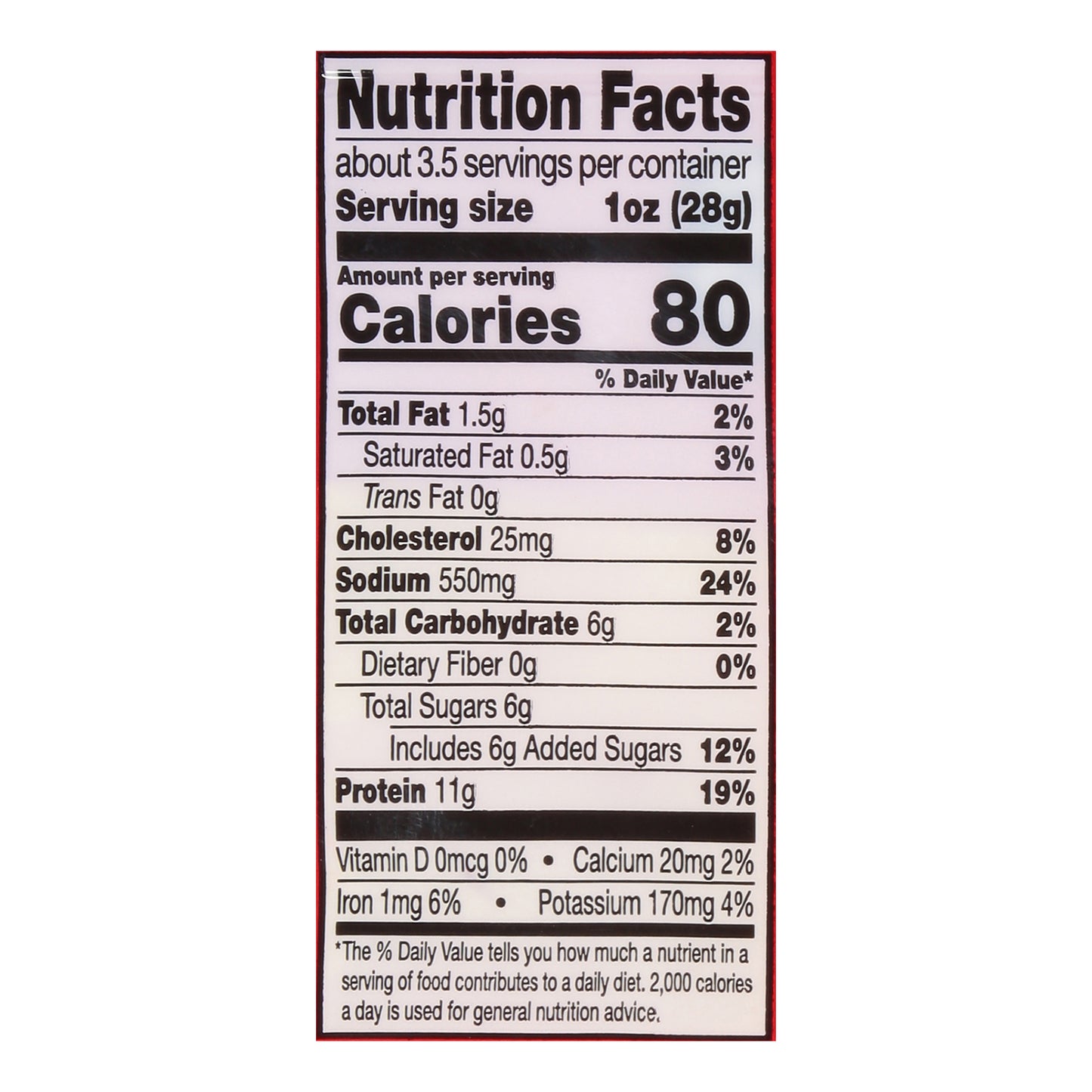 Jack Link's Teriyaki Beef Jerky 3.25 oz