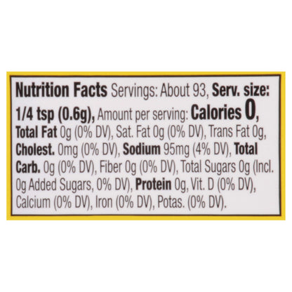 OLD BAY 30% Less Sodium Seasoning, 2 oz