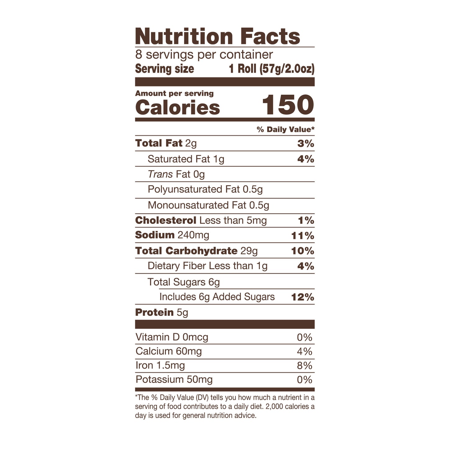 Nature's Own Perfectly Crafted Brioche Style Hot Dog Rolls 8 ea