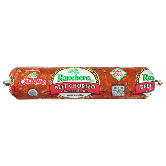 Cacique Ranchero Medium Beef Chorizo 9 oz