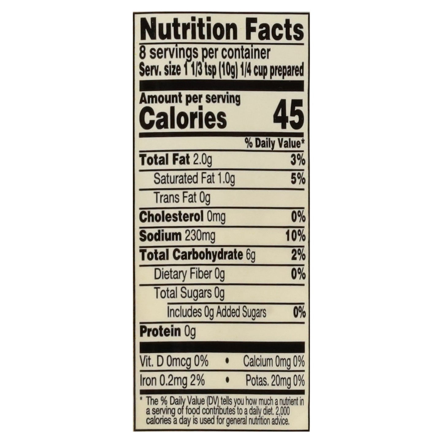 Pioneer Peppered Gravy Mix 2.75 oz