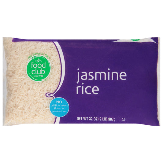 Food Club Jasmine Rice 32 oz