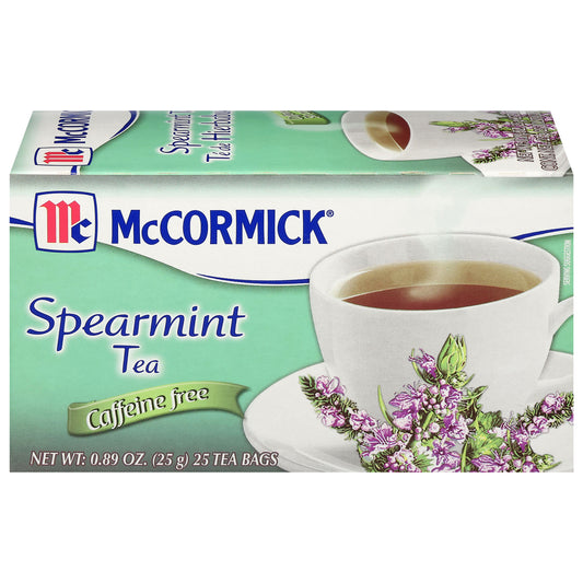 McCormick Caffeine Free Spearmint Tea 25 Tea Bags