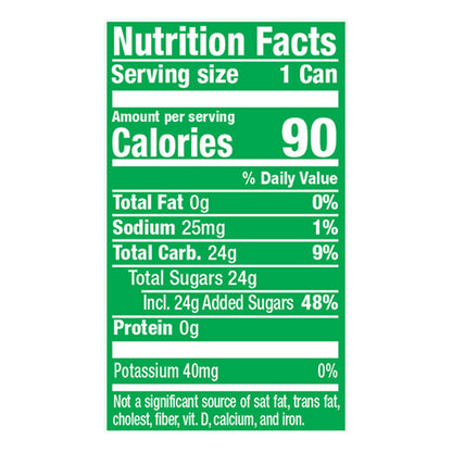 7UP Lemon Lime Soda, 7.5 fl oz mini cans, 10 pack