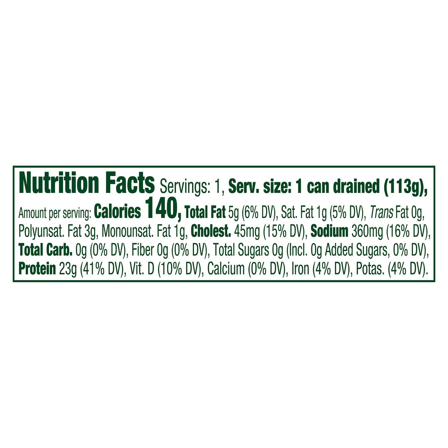 Chicken of the Sea Chunk Light Tuna in Oil 5 oz