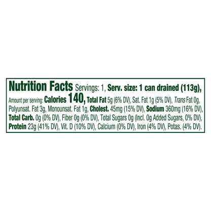 Chicken of the Sea Chunk Light Tuna in Oil 5 oz