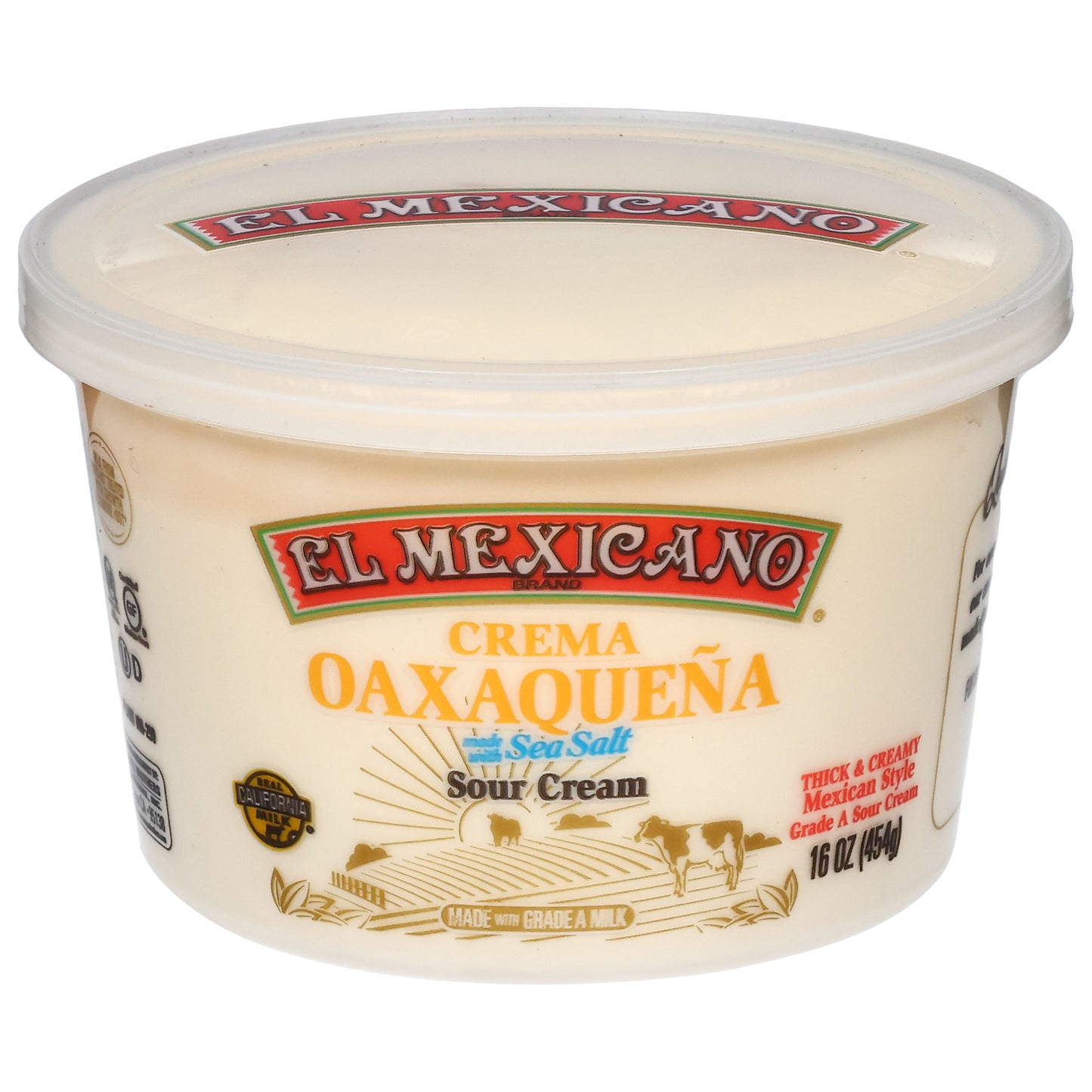 El Mexicano Mexican Style Sour Cream 16 oz