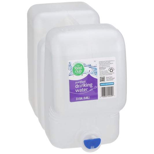 Purified Drinking Water
