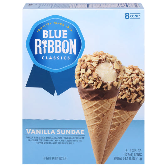 Blue Ribbon Classics Vanilla Sundae Cone