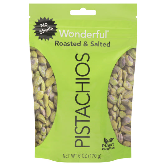 Wonderful Roasted & Salted Pistachios 6 oz
